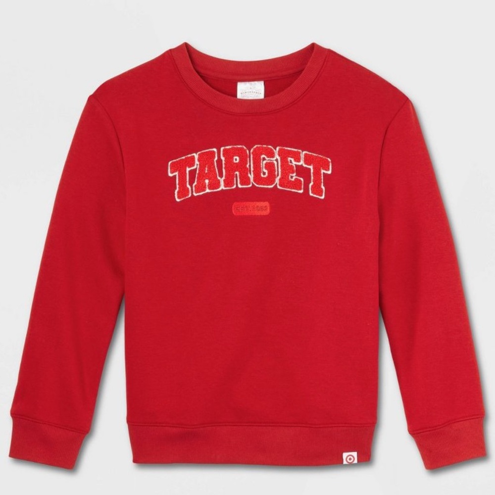 Target Brand Wondershop Red Sweater Sweatshirt - Limited Release - Kids Large